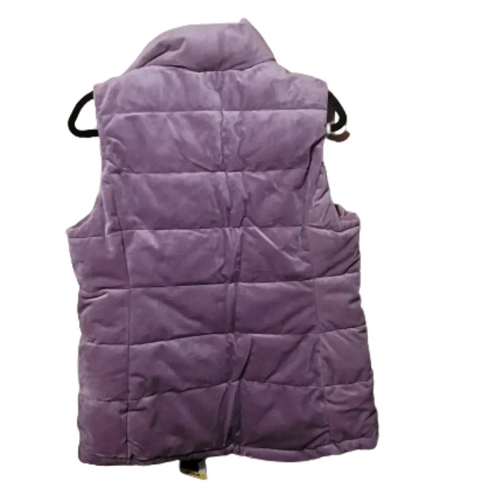 ZeroXposurLavender Velour Vest  NWT - Picture 2 of 5